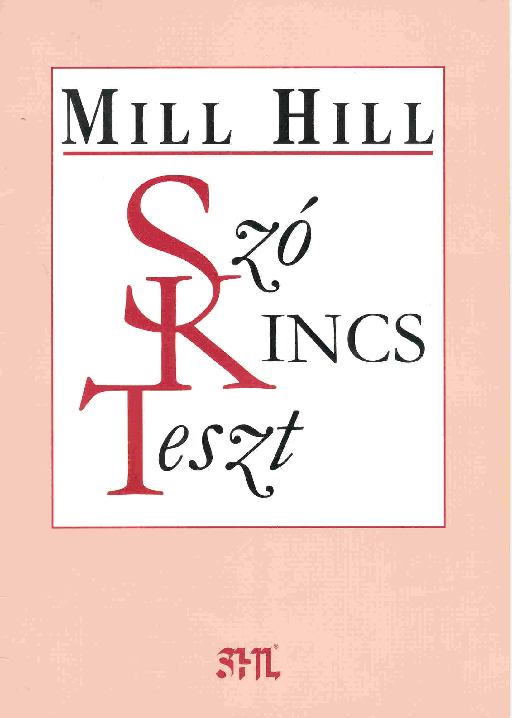 Mill Hill Szókincsteszt